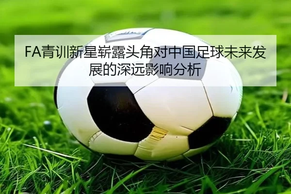 FA青训新星崭露头角对中国足球未来发展的深远影响分析